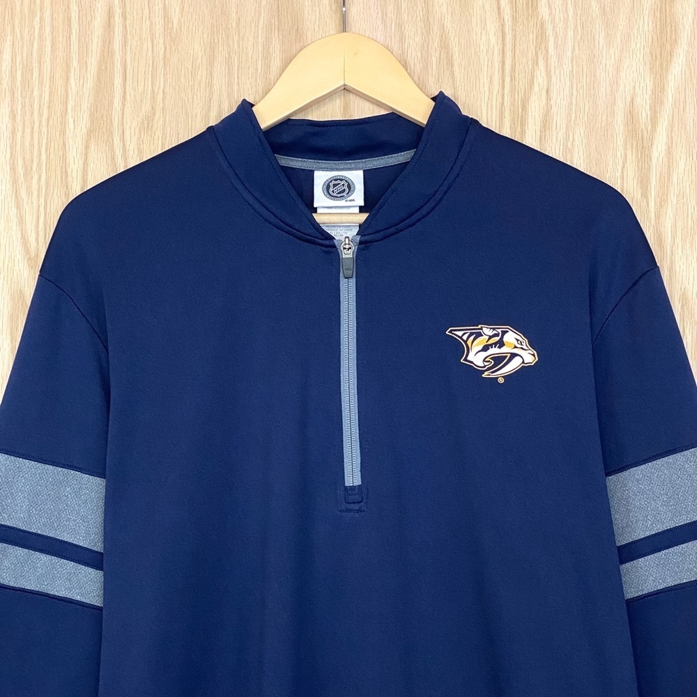 NHL Official Nashville Predators Men’s Pullover Jacket XL - Picture 2 of 9